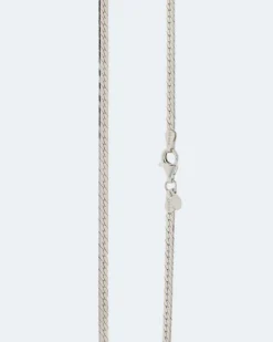 Clearance Flache Panzerkette Halsketten & Colliers