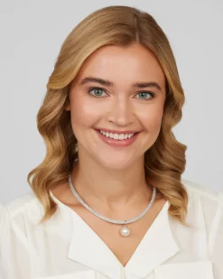 Flechtcollier mit MK-Perle 14 mm Halsketten & Colliers