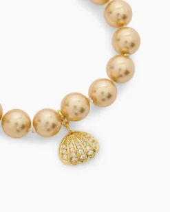 Outlet Flexarmband MK-Perle 10 mm & Zirkonia Armbänder