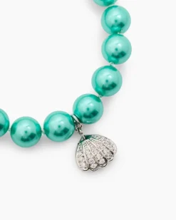 Outlet Flexarmband MK-Perle 10 mm & Zirkonia Armbänder