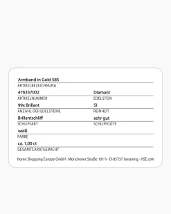 Outlet Flex-Brillant-Armband 0,95/ 1,00 ct Armbänder