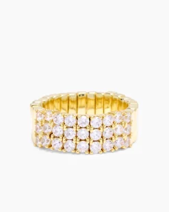 Hot Flex-Ring mit Zirkonia Ringe