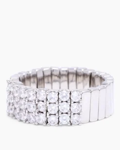 Hot Flex-Ring mit Zirkonia Ringe