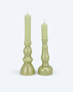 Outlet Formkerzen-Stabhalter, 2tlg. Dekoration