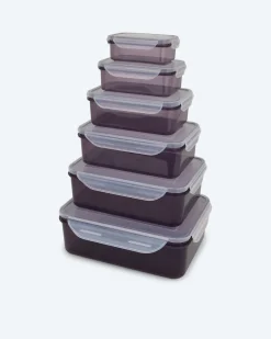 Best Frischhaltedosen antibakteriell, 6tlg. Frischhaltedosen