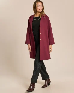 Online Gerade Schlupfhose mit Animal Print Hosen