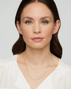 Discount Gliederkette aus Platin Halsketten & Colliers