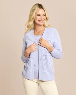 Glow Twinset Optik Strickware