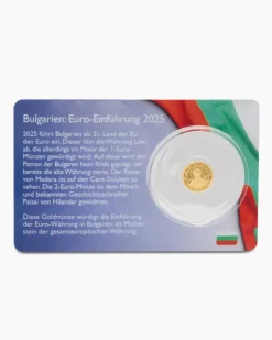 Outlet Gold Obsoletprägung Euro Bulgarien Münzen