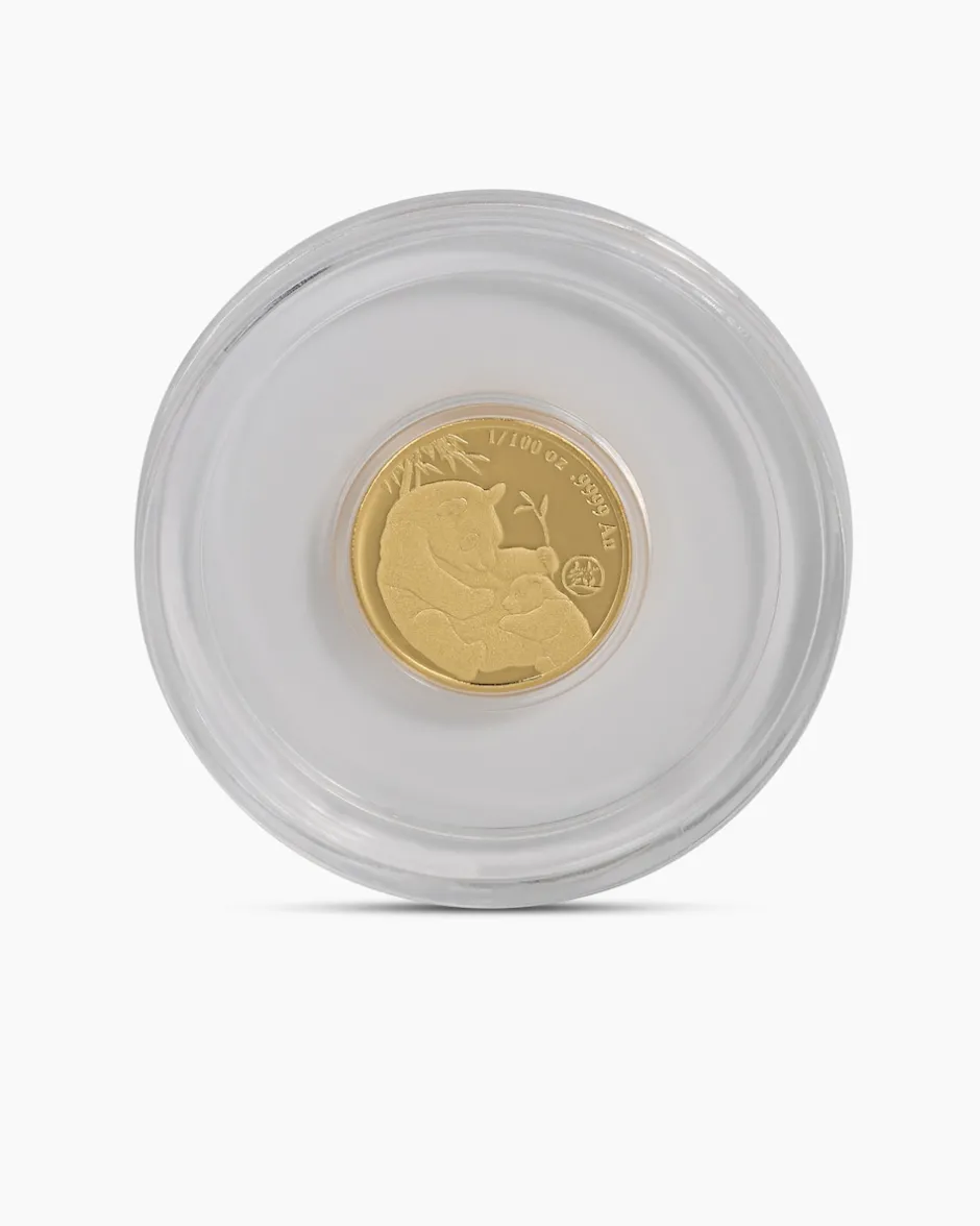 New Gold Panda Artist Edition, 8tlg. Münzen