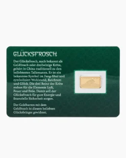 Discount Goldbarren chinesischer Glücksfrosch Münzen