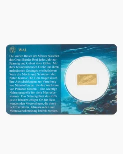 New Goldbarren Great Barrier Reef, 5tlg. Münzen