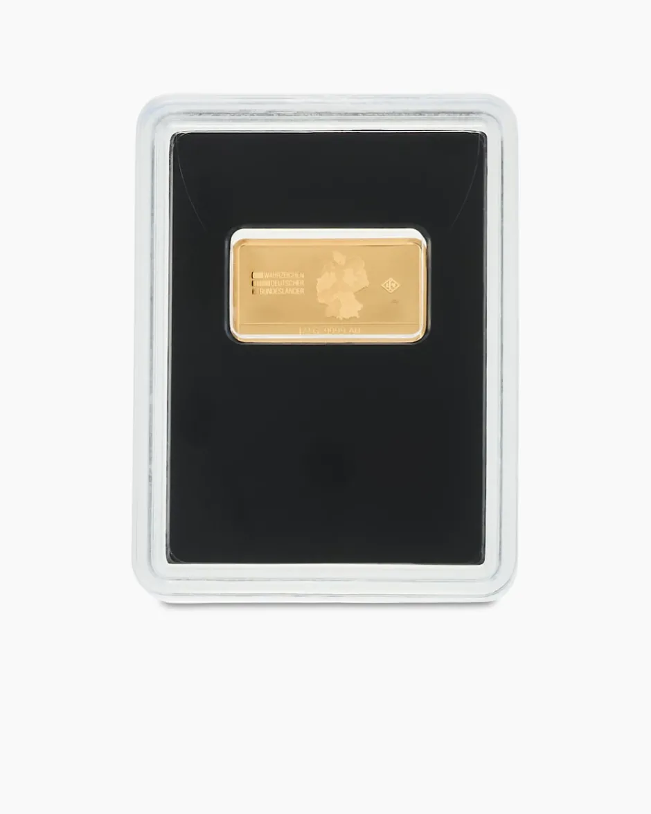 New Goldmünzbarren SL Ludwigskirche Saarbrücken Münzen