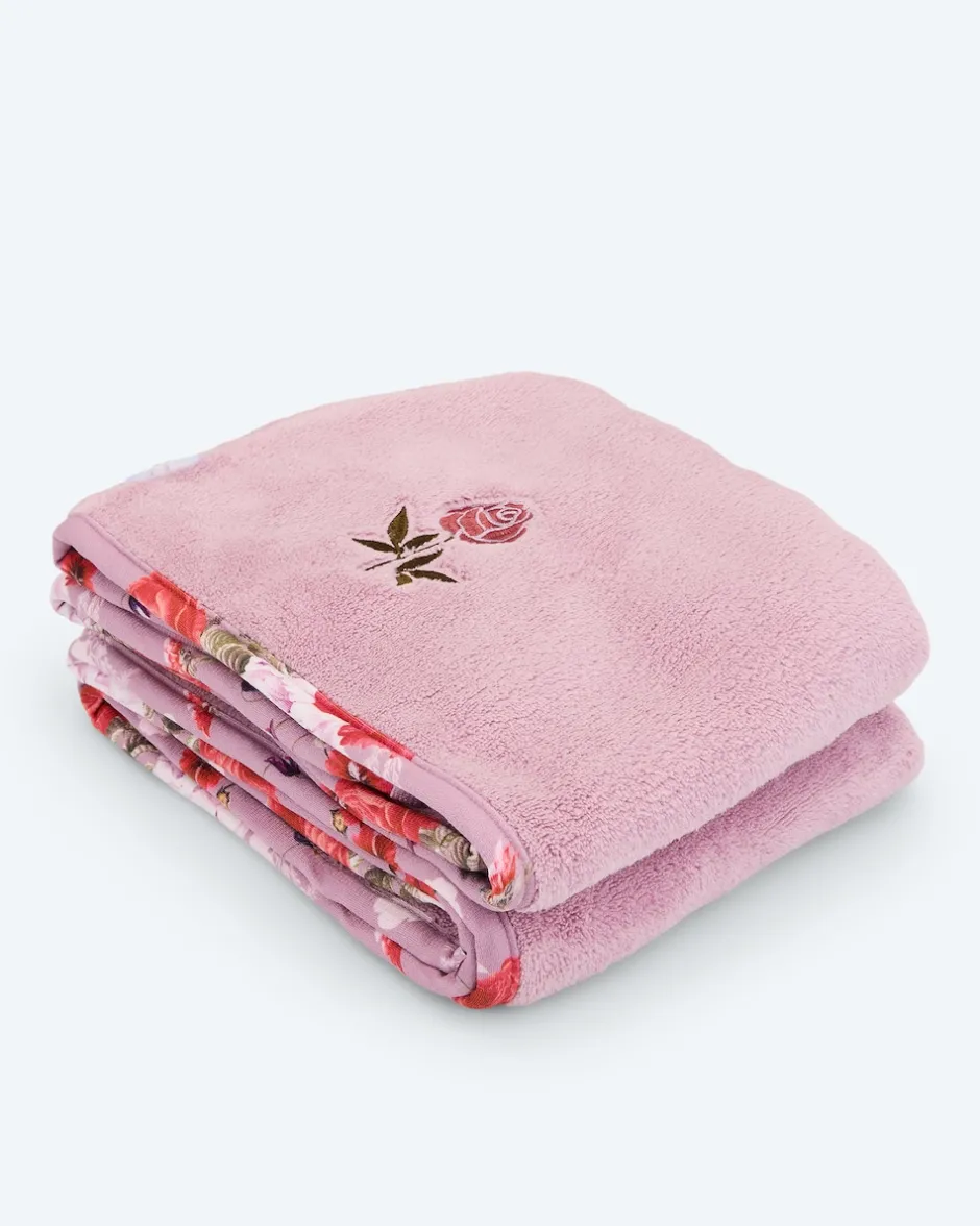 Outlet Haarturban-Set "Englische Rose", 2tlg. Heimtextilien
