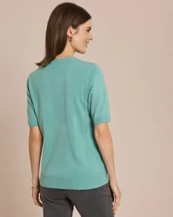 Best Halbarm-Pullover Cashmere Feeling Strickware