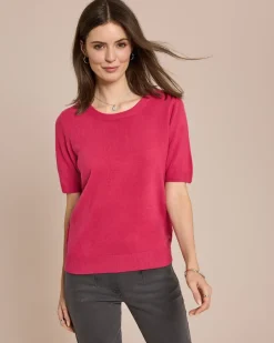 Best Halbarm-Pullover Cashmere Feeling Strickware