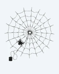 Outlet Halloween Outdoor LED-Lichterkette Spinnennetz Dekoration