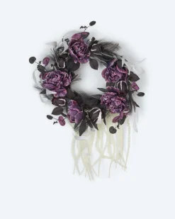 Halloween-Kranz "Glow in the Dark" Dekoration