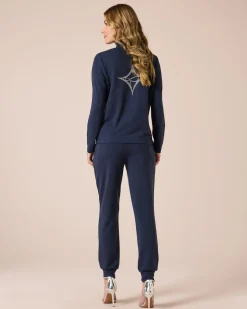 Outlet Hausanzug mit Logo Strickware