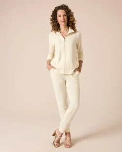 Outlet Hausanzug mit Logo Strickware