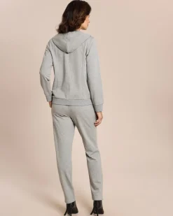 Online Hausanzug mit Strassbesatz Strickware