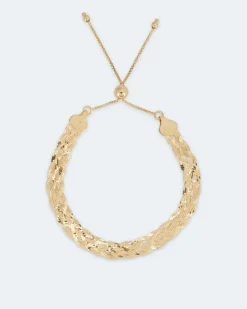 Discount Heringbonearmband mit Sliderverschluss Armbänder