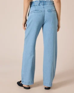 Outlet Hose aus fließendem Tencel Hosen