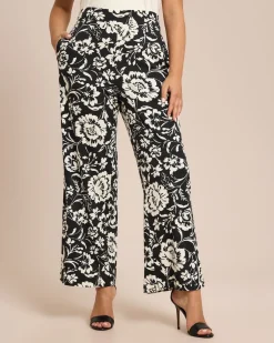 Hot Hose mit Blumenprint Hosen