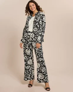 Hot Hose mit Blumenprint Hosen