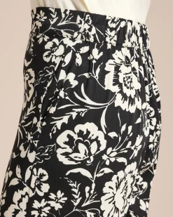 Hot Hose mit Blumenprint Hosen