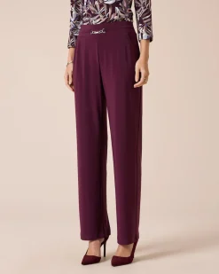 Hose mit Dekogürtel Hosen