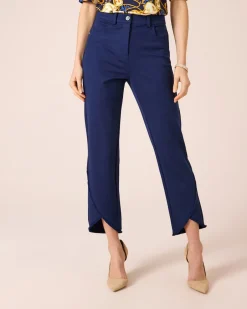 Sale 7/8-Hose mit Fransenkanten Hosen