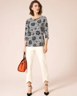 Sale 7/8-Hose mit Fransenkanten Hosen