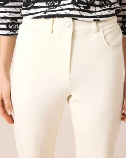 Sale 7/8-Hose mit Fransenkanten Hosen