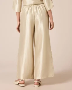 Hose mit Glanzeffekt Hosen