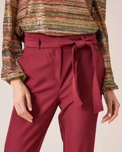 Best 7/8-Hose mit Gürtel Hosen