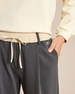 Discount Hose mit Kontrastbund Hosen