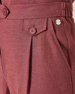 Discount Hose mit Leinen Hosen