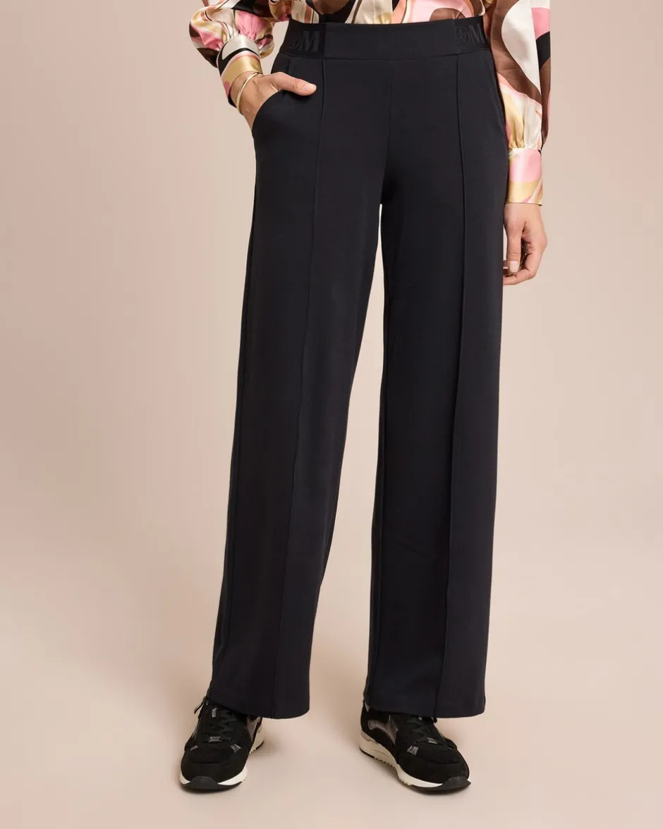 Hose mit Logobündchen Hosen