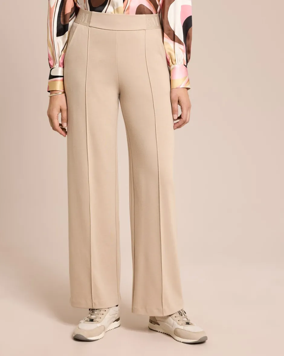 Hose mit Logobündchen Hosen