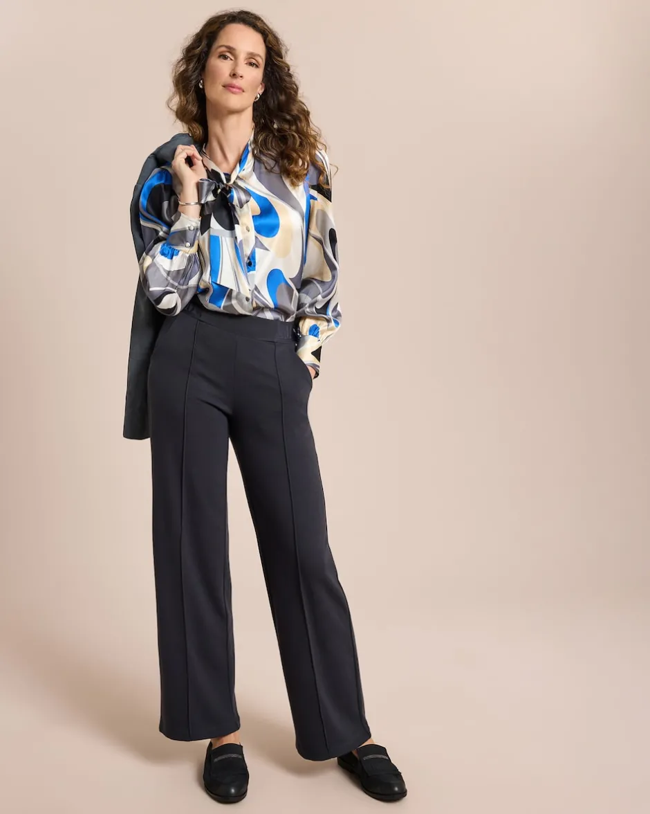 Hose mit Logobündchen Hosen