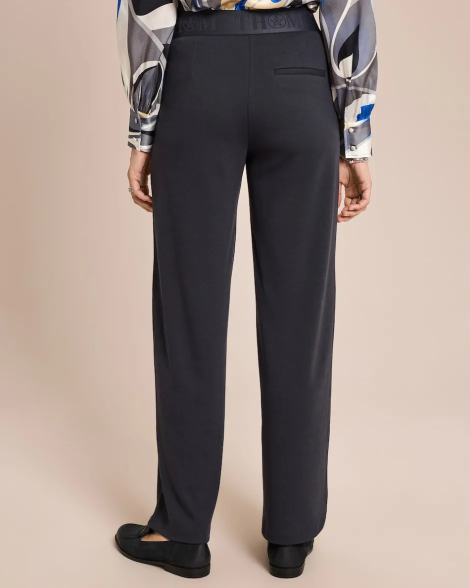 Hose mit Logobündchen Hosen