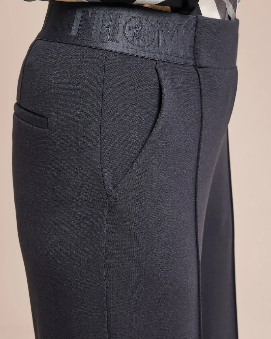 Hose mit Logobündchen Hosen