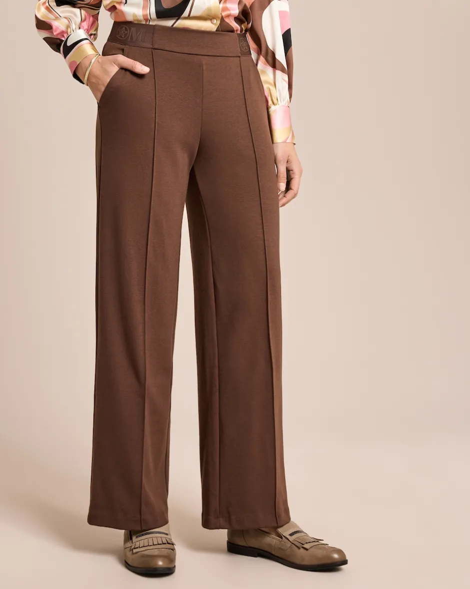 Hose mit Logobündchen Hosen