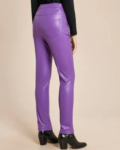 New Hose Nappa-Leder-Optik Hosen