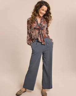 Best Hose Techno Stretch mit Bundfalten Hosen