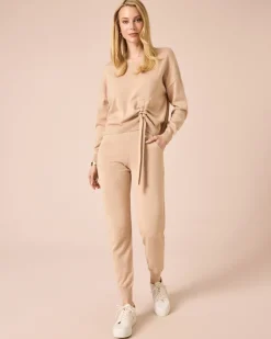 Best Hose und Pullover mit Bindedetail Hosen