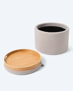 Sale 2-in-1 Hocker mit Tischfunktion Dekoration