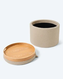 Sale 2-in-1 Hocker mit Tischfunktion Dekoration