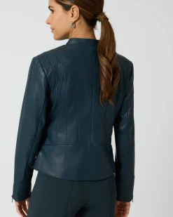 Best Jacke aus Lederimitat Jacken & Mäntel